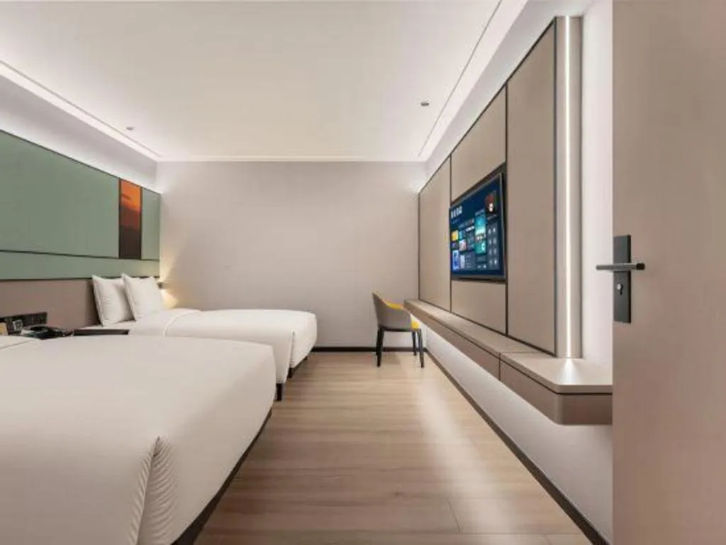 Bed in City Comfort Inn Shantou Jinhu Road Branch