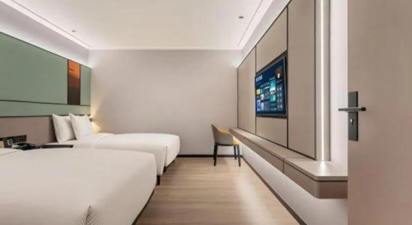 Bed in City Comfort Inn Shantou Jinhu Road Branch