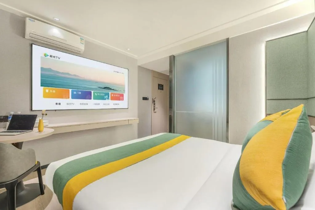 Bed in City Comfort Inn Shantou Jinhu Road Branch