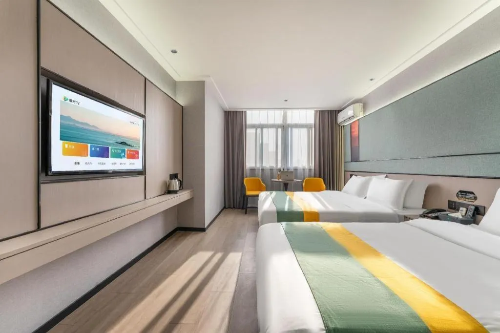 Bed in City Comfort Inn Shantou Jinhu Road Branch