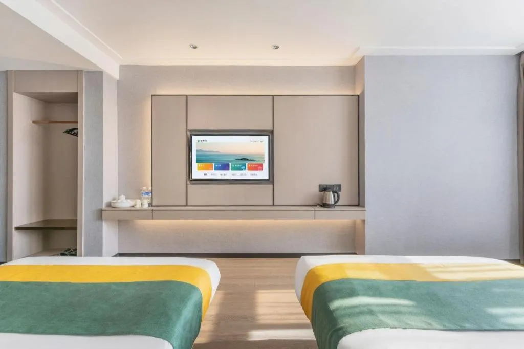 Bed in City Comfort Inn Shantou Jinhu Road Branch