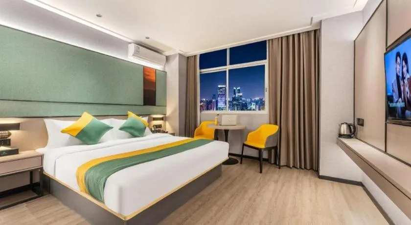 Bed in City Comfort Inn Shantou Jinhu Road Branch
