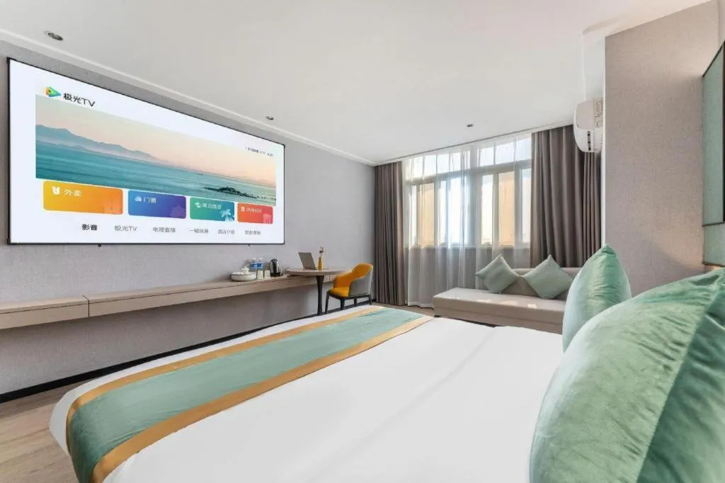 Bed in City Comfort Inn Shantou Jinhu Road Branch