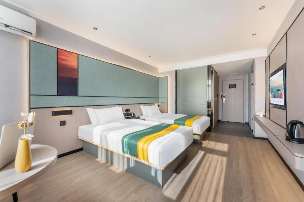 Bed in City Comfort Inn Shantou Jinhu Road Branch