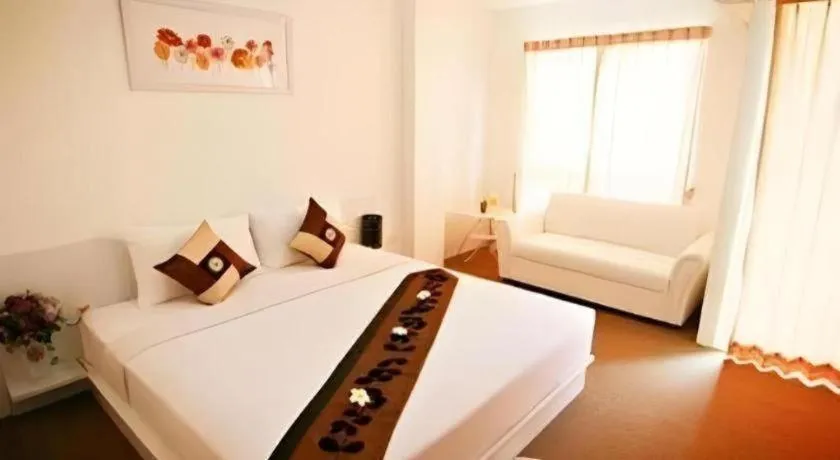 Bed in The Residence Prachinburi