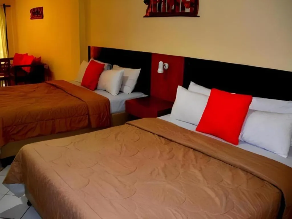 Bed in Augusta Pelabuhan Ratu Hotel