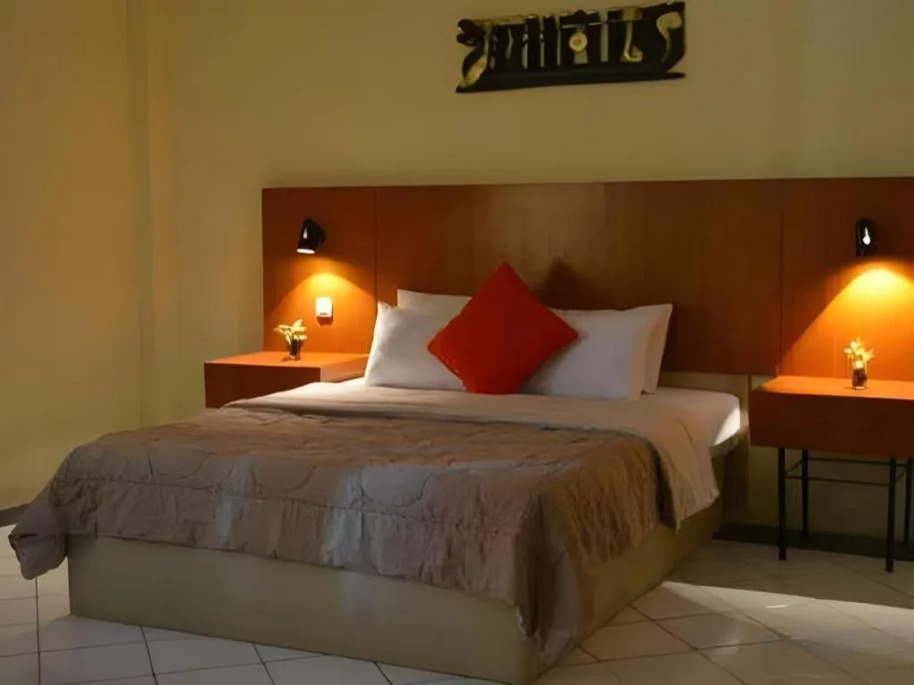Bed in Augusta Pelabuhan Ratu Hotel