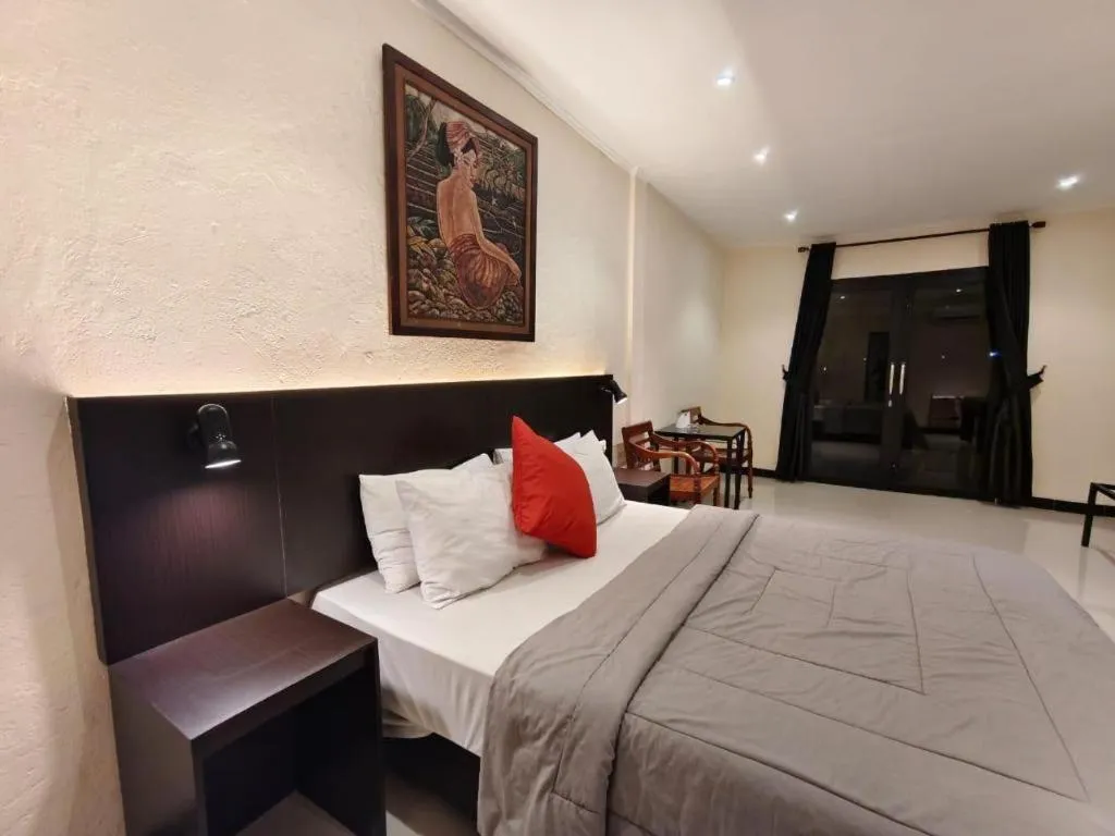 Bed in Augusta Pelabuhan Ratu Hotel