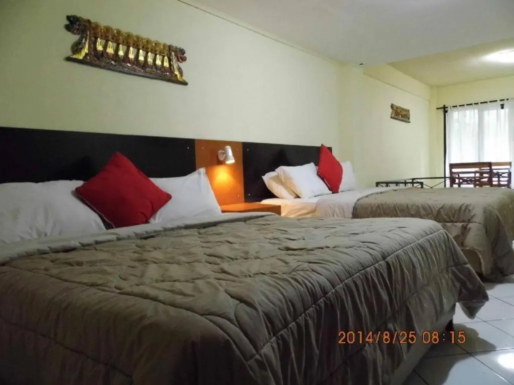 Bed in Augusta Pelabuhan Ratu Hotel