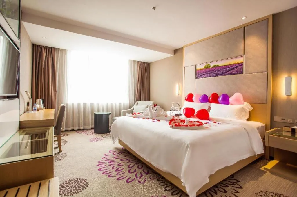 Bed in Lavande Hotel Zhaoqing government Dinghu Mountain Scenic Spot