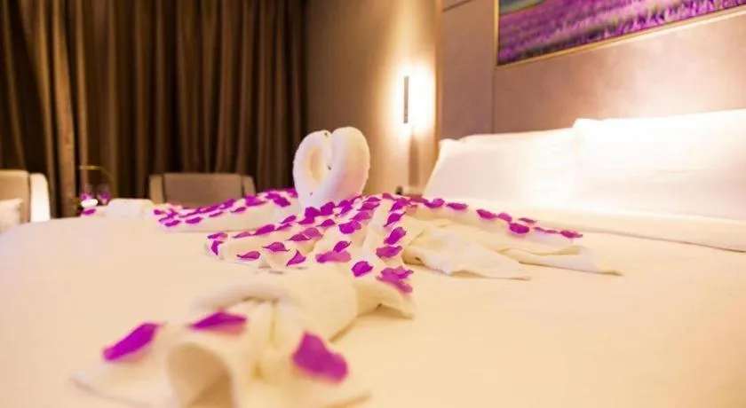 Bed in Lavande Hotel Zhaoqing government Dinghu Mountain Scenic Spot