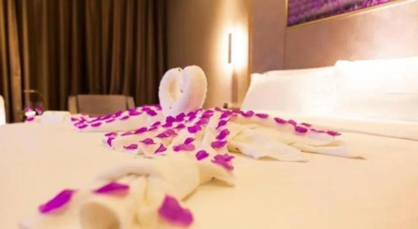 Bed in Lavande Hotel Zhaoqing government Dinghu Mountain Scenic Spot