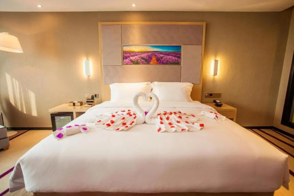 Bed in Lavande Hotel Zhaoqing government Dinghu Mountain Scenic Spot