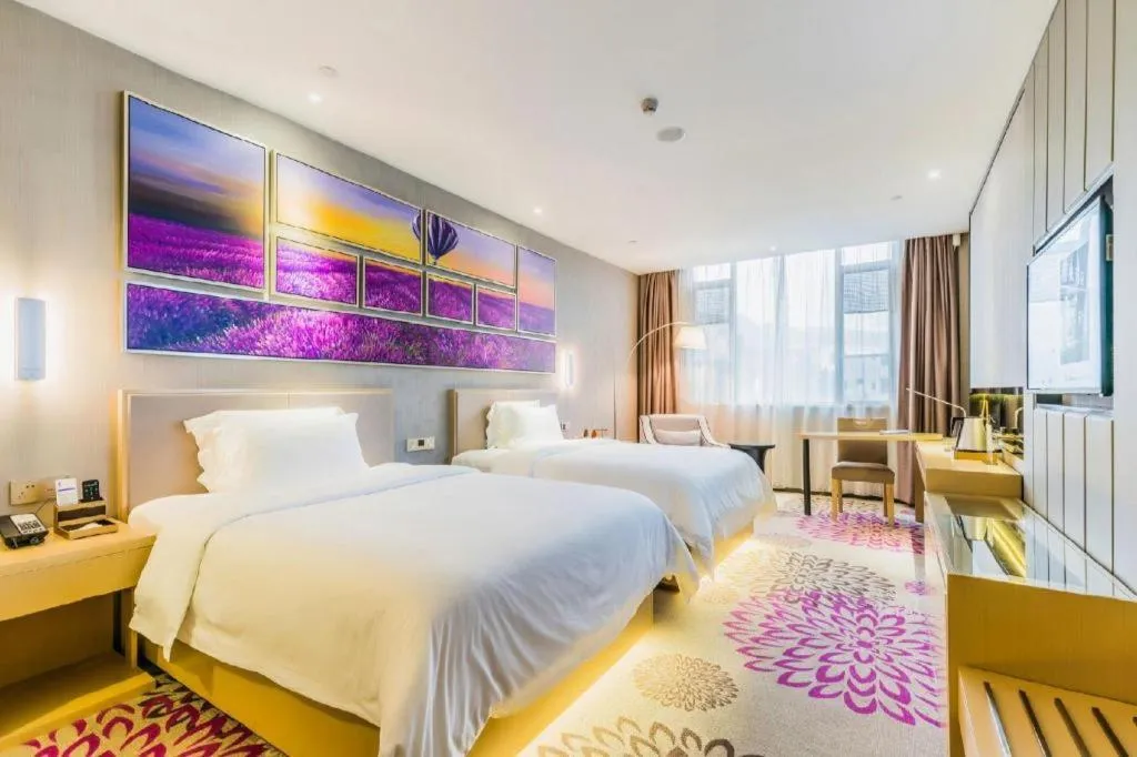 Bed in Lavande Hotel Zhaoqing government Dinghu Mountain Scenic Spot