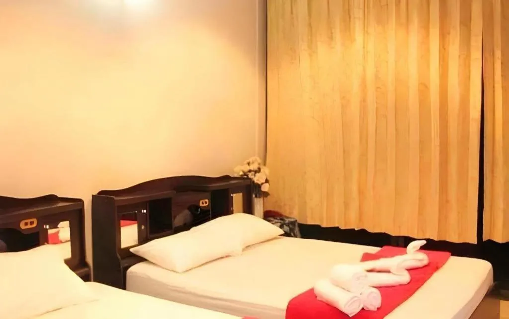 Bed in Rim Kaeng resort