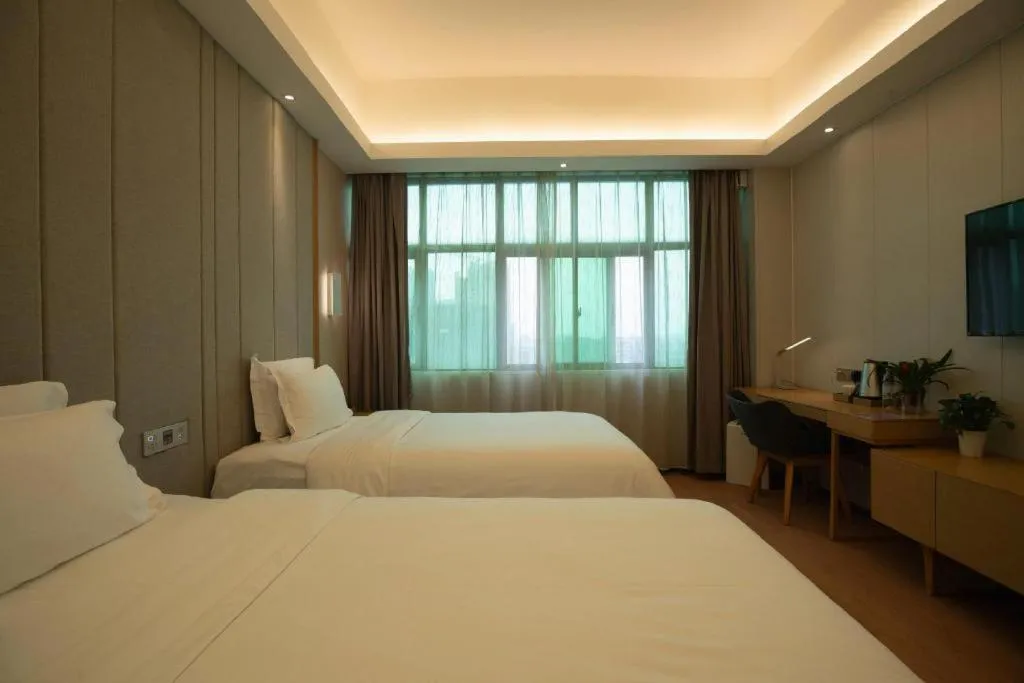 Bed in Lavande Hotels Guangzhou Fangcun Huadiwan Metro Station