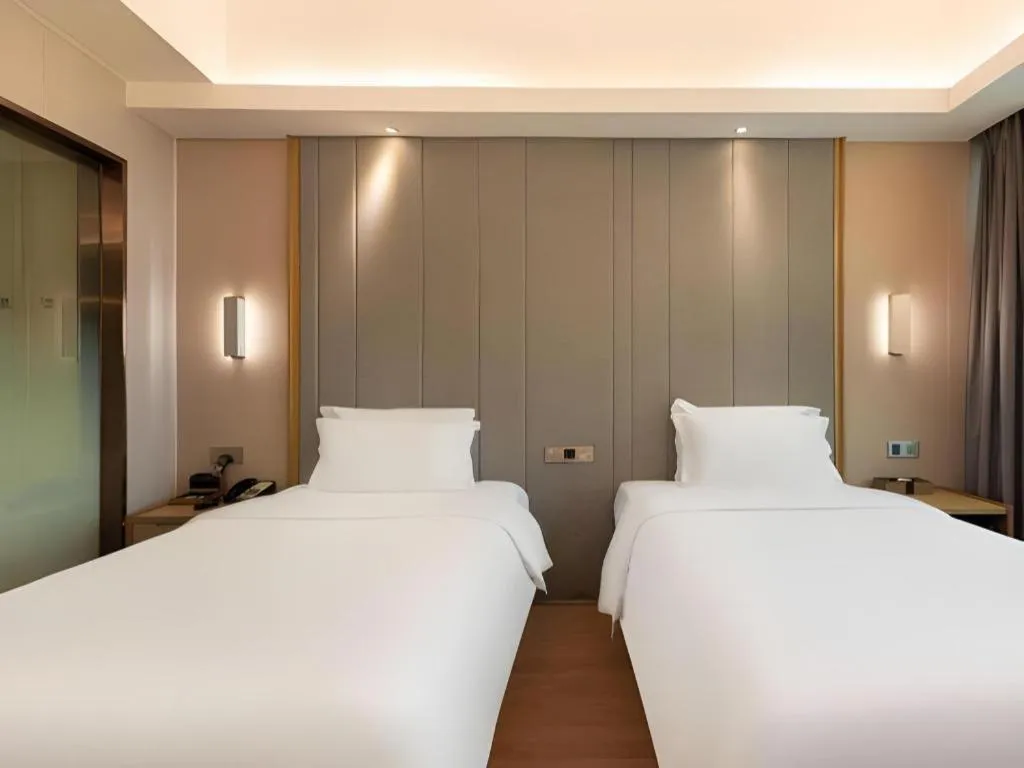 Bed in Lavande Hotels Guangzhou Fangcun Huadiwan Metro Station