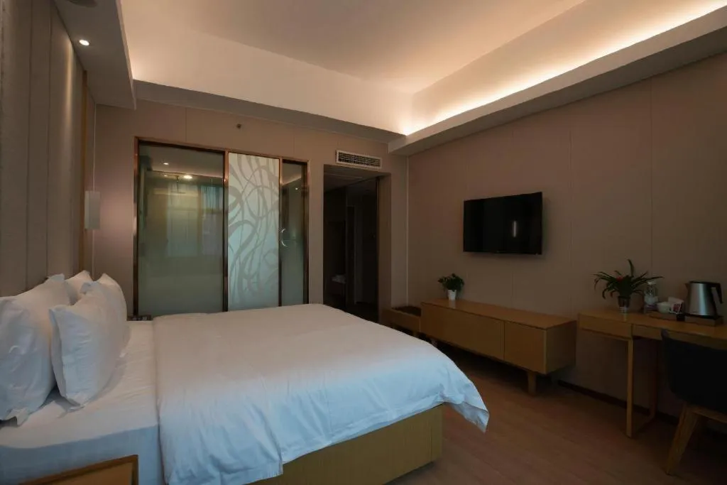 Bed in Lavande Hotels Guangzhou Fangcun Huadiwan Metro Station