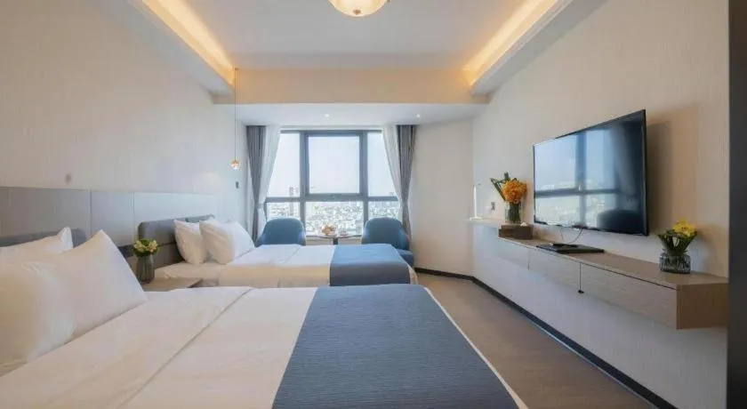 Bed in Kunming Guihua Hotel