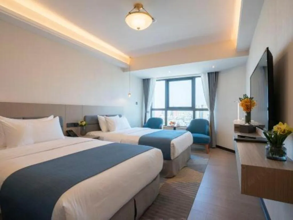 Bed in Kunming Guihua Hotel