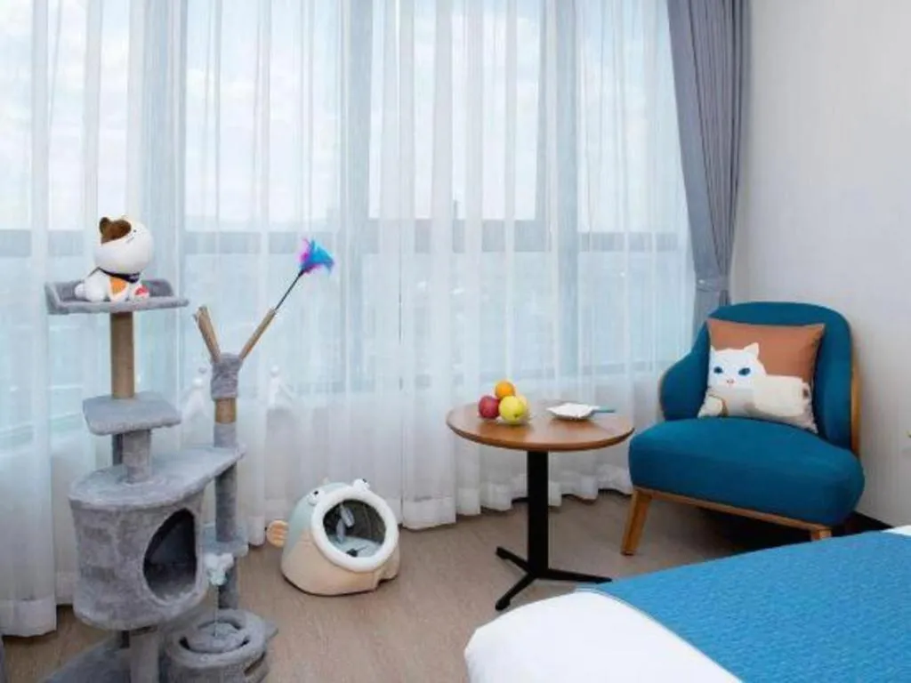 Bed in Kunming Guihua Hotel