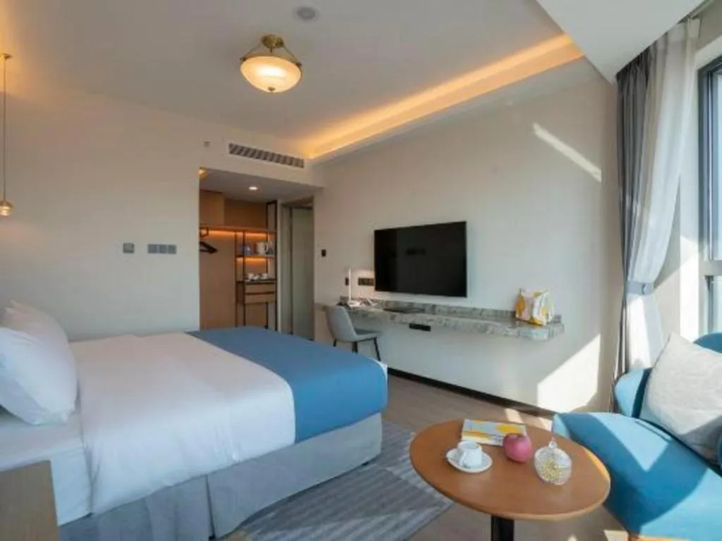 Bed in Kunming Guihua Hotel