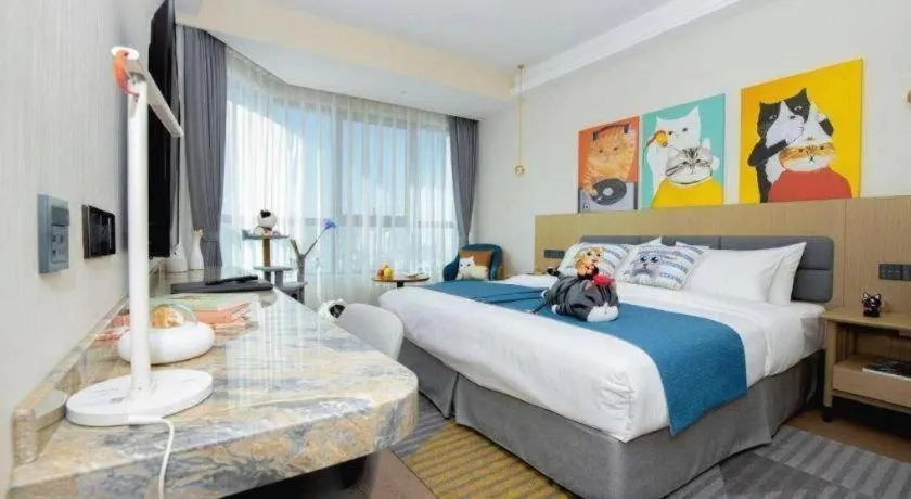 Bed in Kunming Guihua Hotel