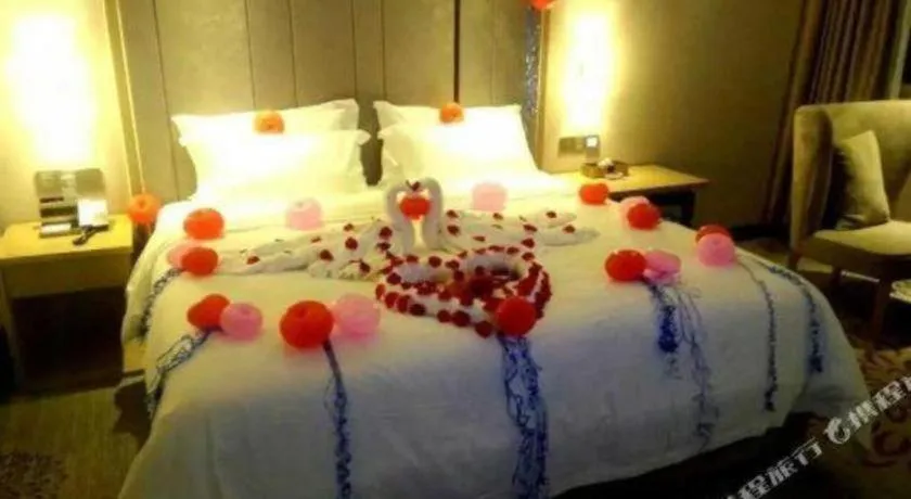 Bed in Lavande Hotels·Qingyuan Jinbiwan