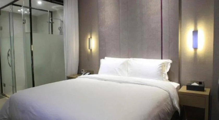 Bed in Lavande Hotels·Qingyuan Jinbiwan