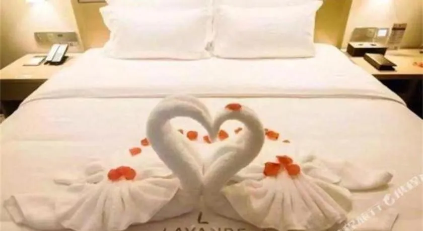 Bed in Lavande Hotels·Qingyuan Jinbiwan