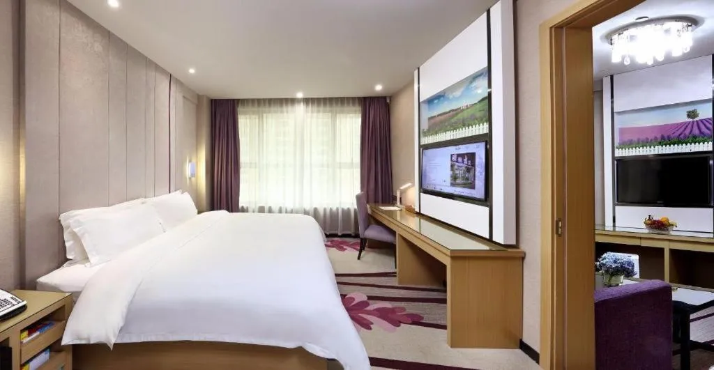 Bed in Lavande Hotels·Qingyuan Jinbiwan