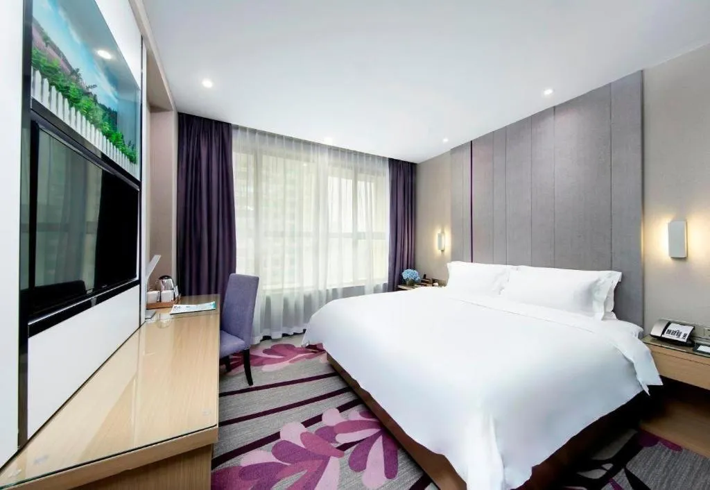 Bed in Lavande Hotels·Qingyuan Jinbiwan