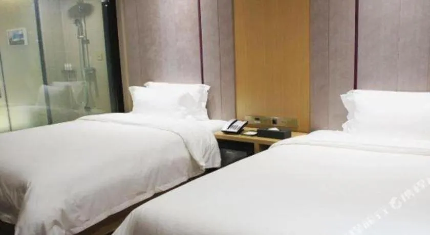 Bed in Lavande Hotels·Qingyuan Jinbiwan