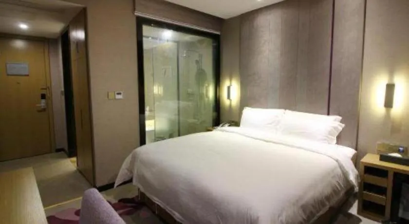 Bed in Lavande Hotels·Qingyuan Jinbiwan