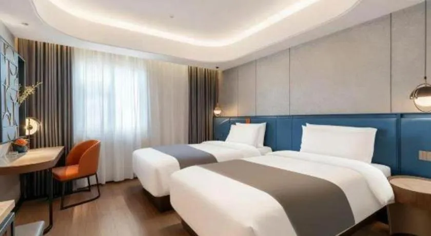 Bed in Yitel Collection Shenyang Imperial Palace Zhongjie Metro Station