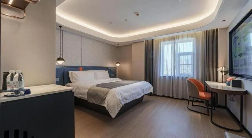 Bed in Yitel Collection Shenyang Imperial Palace Zhongjie Metro Station