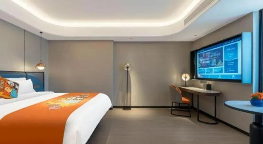 Bed in Yitel Collection Shenyang Imperial Palace Zhongjie Metro Station