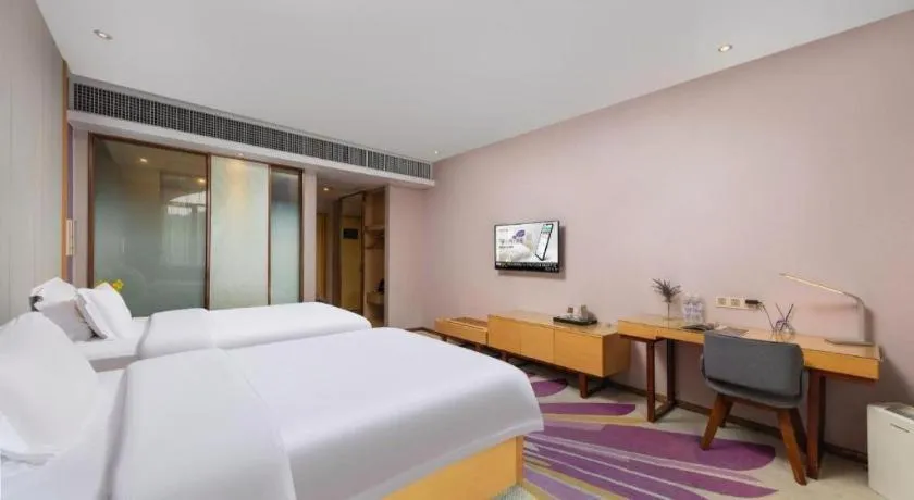 Bed in Lavande Hotel Zhongshan Dayong Rosewood Cultural Expo City