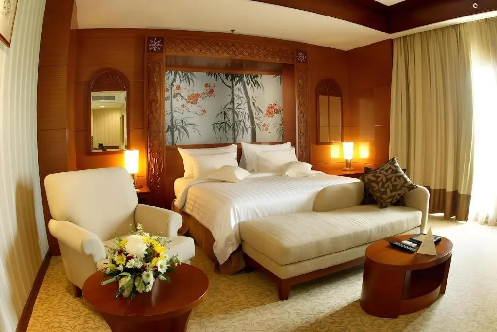 Bed in Labersa Grand Hotel &Convention Center