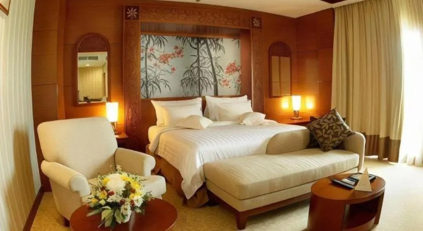 Bed in Labersa Grand Hotel &Convention Center