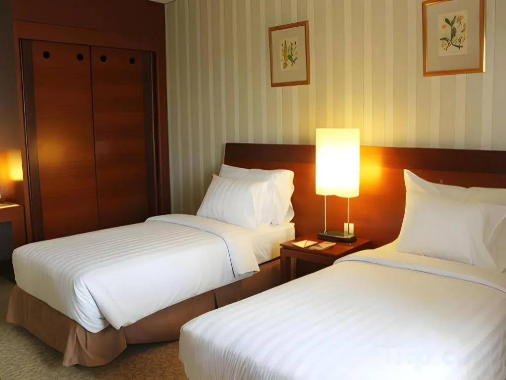 Bed in Labersa Grand Hotel &Convention Center