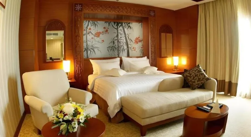 Bed in Labersa Grand Hotel &Convention Center
