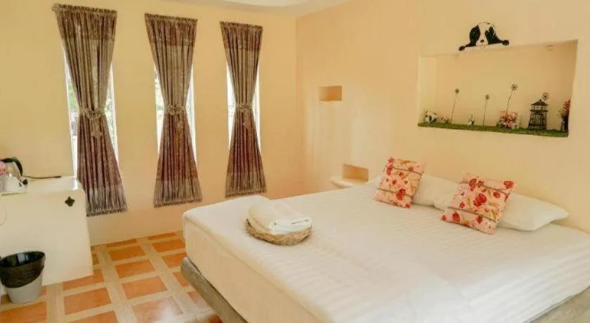 Bed in Dandelion Resort