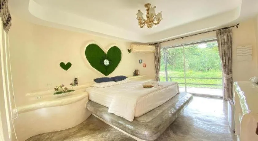 Bed in Dandelion Resort