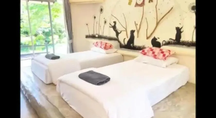 Bed in Dandelion Resort