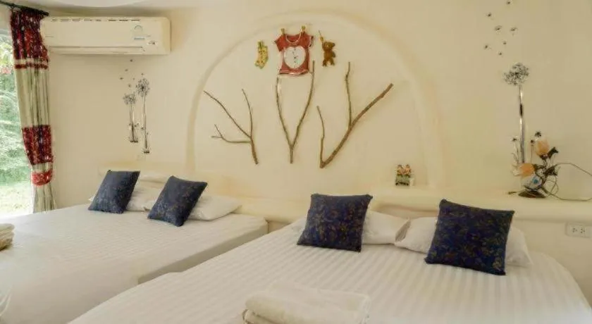 Bed in Dandelion Resort