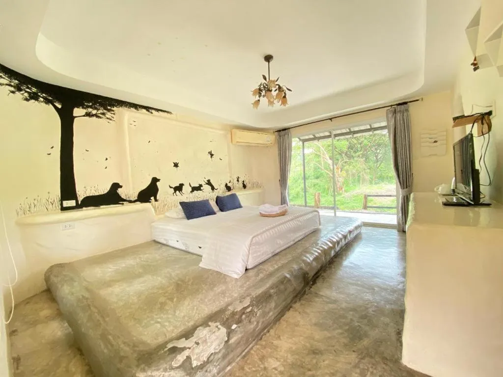 Bed in Dandelion Resort