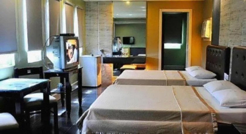 Bed in Jardin de Rosal Hotel