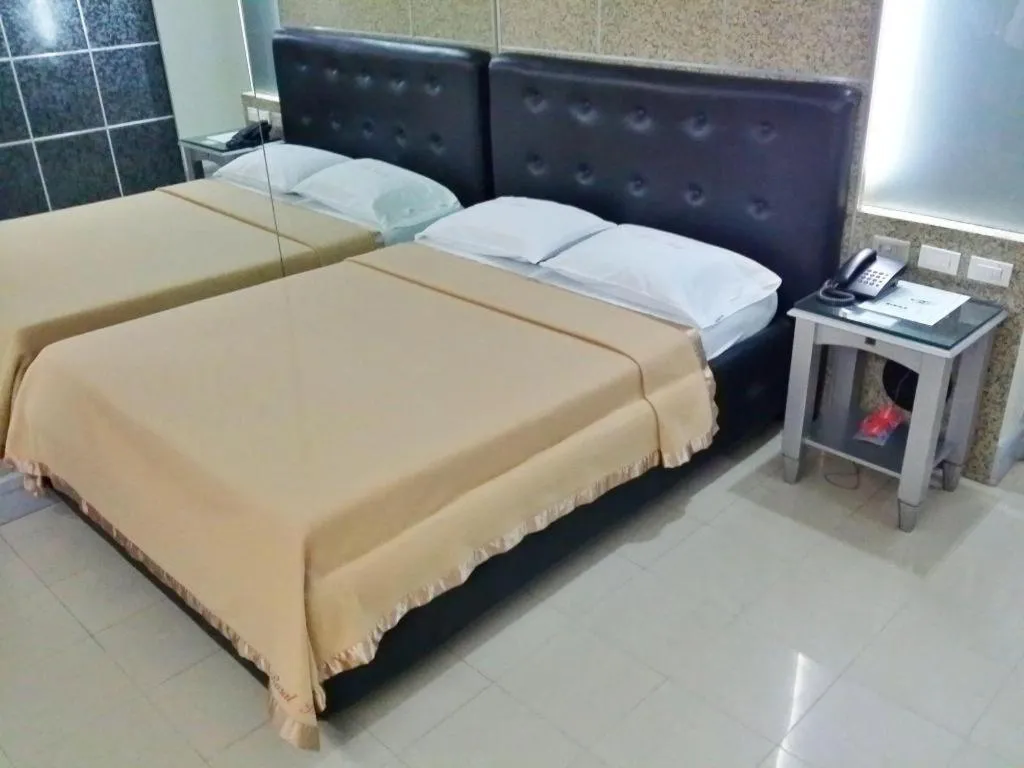 Bed in Jardin de Rosal Hotel