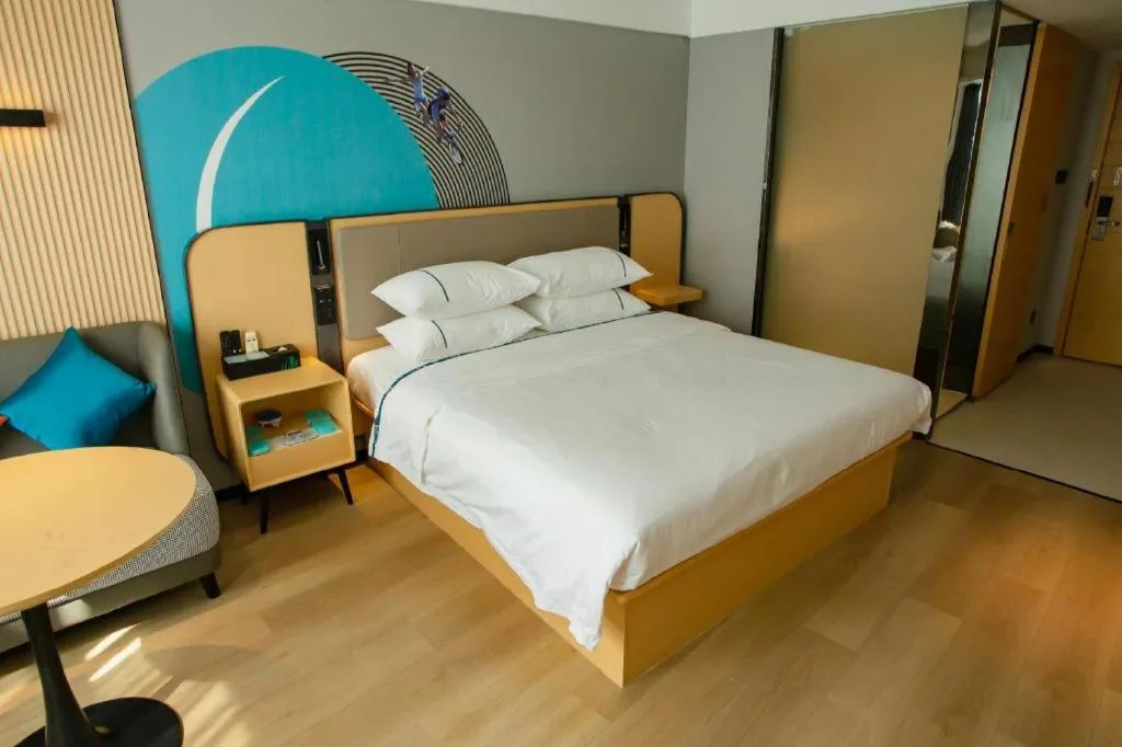 Bed in City Comfort Inn Wuhan Jiangxia